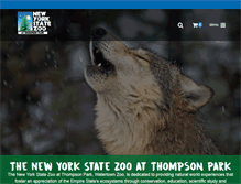 Tablet Screenshot of nyszoo.org